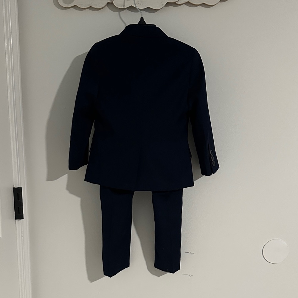 Appaman Fine Tailoring Classic Navy Blue Toddler Suit - Picture 3 of 10